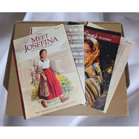 American Girl Josefina Pleasant Company 4 Books Meet/Lesson/Saves Day/Surprise - Picture 1 of 11